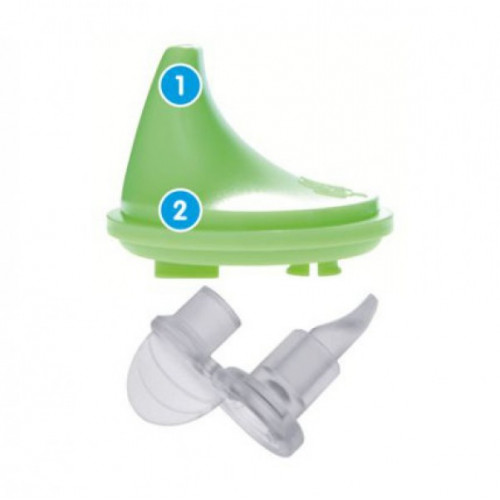 Mam puha ivócsőr és szelep 4+ Zöld