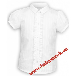 Mikka blúz rövid ujjú fodros