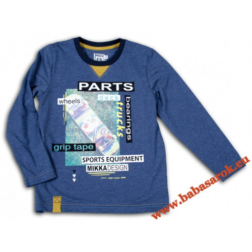 Mikka fiú póló gördeszkás