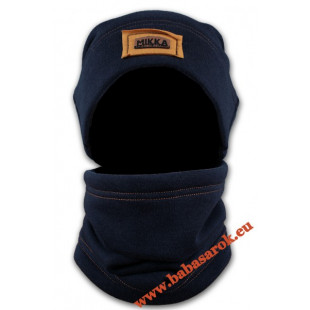 Mikka fiú sapka sállal sötétkék