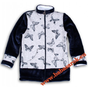 Mikka lányka kardigán szőrike lepkés