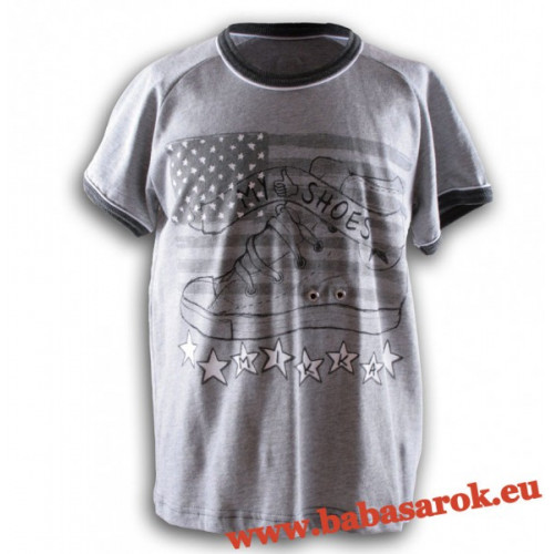 Mikka póló apa-fia tornacipős