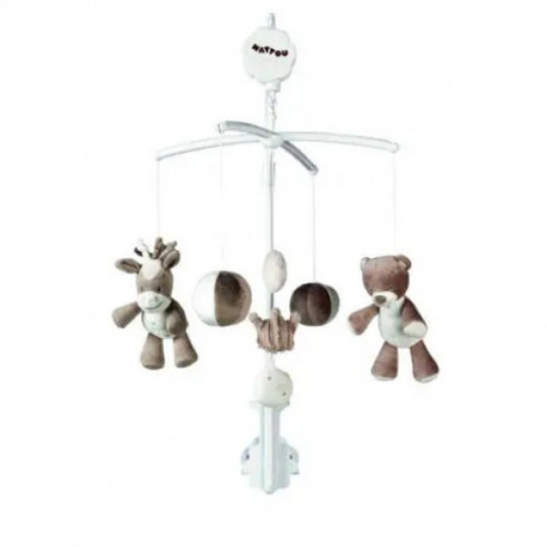 Nattou zenélő kiságyforgó - Max, Noa és Tom