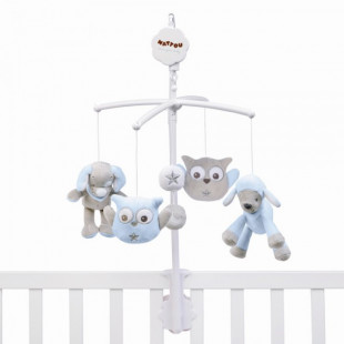 Nattou zenélő kiságyforgó - Sam és Toby