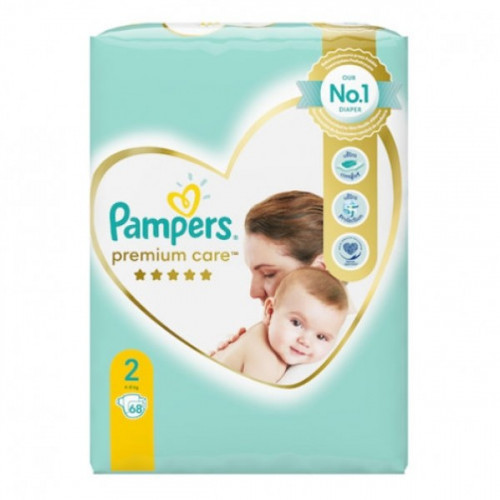 Pampers premium care 2 pelenka 68 db-os