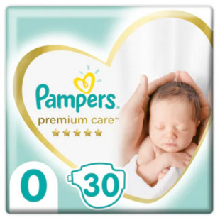 Pampers Premium Care 0 pelenka - 30 db