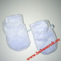 Rekro téli bébi kesztyű világoskék