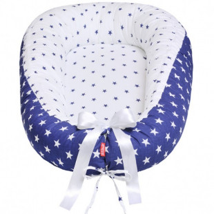 Scamp babafészek sötétkék-fehér csillag