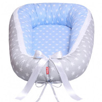 Scamp babafészek szürke-kék csillag