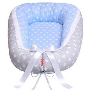 Scamp babafészek szürke-kék csillag