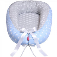 Scamp babafészek szürke-kék elefánt-csillag