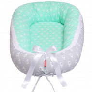 Scamp babafészek szürke-zöld elefánt-csillag