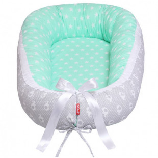 Scamp babafészek szürke-zöld elefánt-csillag