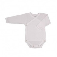 Scamp body hosszú ujjú átlapolós fehér