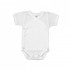 Scamp body rövid ujjú átlapolós fehér