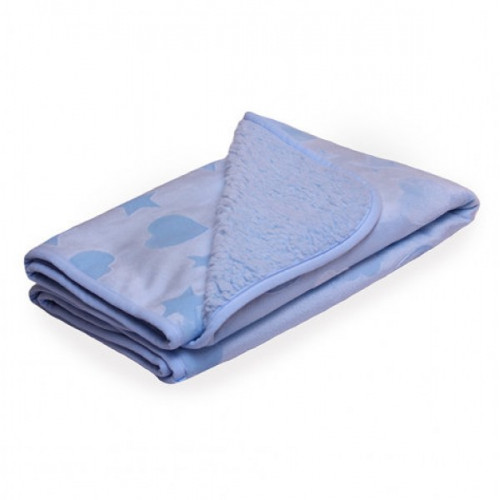 Scamp pihe-puha takaró világoskék
