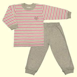 Scamp pizsama szürke-csíkos cica