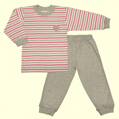 Scamp pizsama szürke-csíkos cica