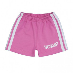 Scamp short rózsaszín-fehér