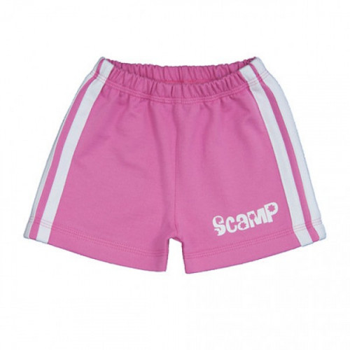 Scamp short rózsaszín-fehér