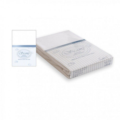 Scamp strech lepedő fehér