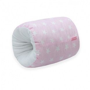 Scamp szoptatós párna alkarra - rózsaszín csillagok