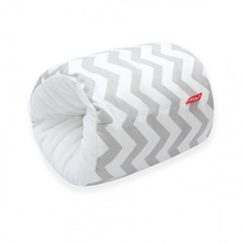 Scamp szoptatós párna alkarra - szürke zig-zag