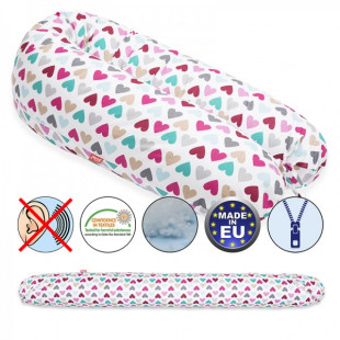 Scamp szoptatós párna pamut szívek