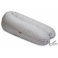 Scamp szoptatós párna pamut szürke mintás