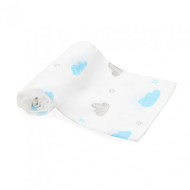 Scamp textilpelenka mintás kék felhős