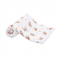 Scamp textilpelenka mintás narancs maci