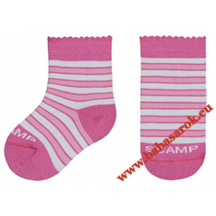 Scamp zokni rózsa-fehér