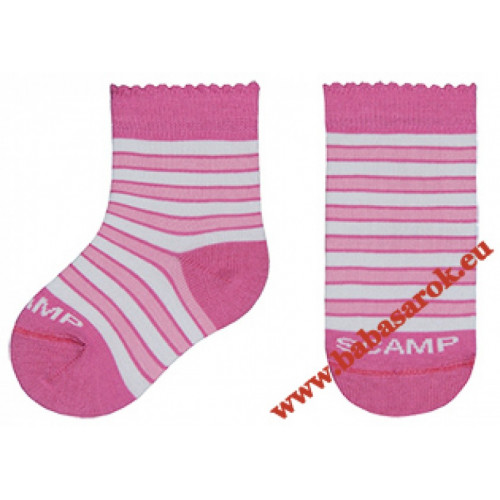 Scamp zokni rózsa-fehér