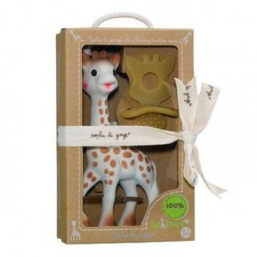 Sophie zsiráf rágókával és rágóka