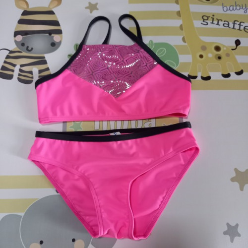 Sundance bikini rózsaszín-ezüst 122-128