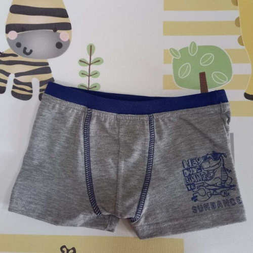 Sundance boxer sötétkék-szürke dínó