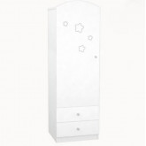 Szekrény Félix bal elem fehér-csillag