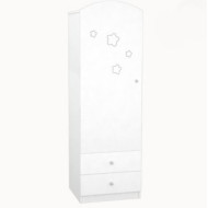 Szekrény Félix bal elem fehér-csillag