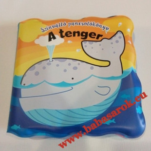 Színváltó pancsolókönyv - a tenger