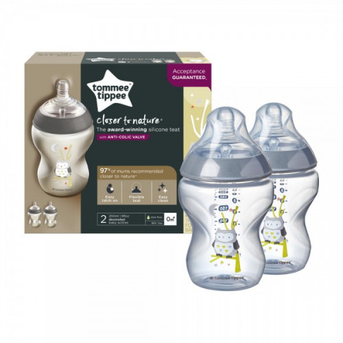 Tommee Tippee cumisüveg 260 duo - Bagoly