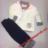 Trimex fiú együttes kockás zakóval 80