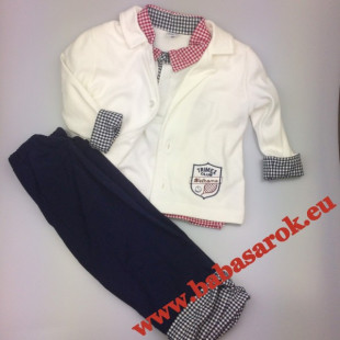 Trimex fiú együttes kockás zakóval 80