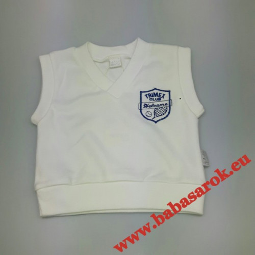 Trimex fiú mellény fehér